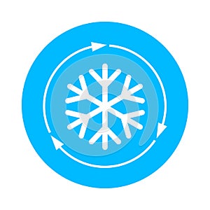 Air conditioner vector icon photo