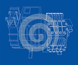 Air conditioning compressor