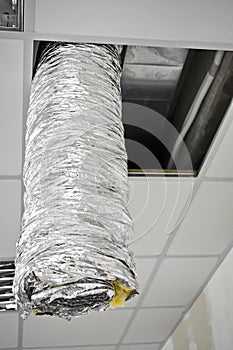 Air conditioning conduit photo