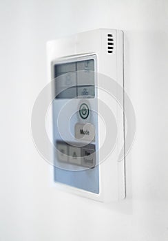 Air conditioning control panel