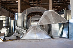 Air Conditioning Ducting Construction photo
