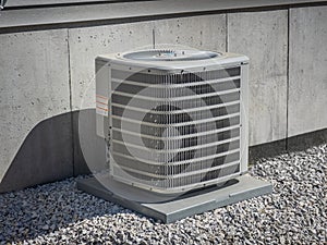 Air conditioning and heating outdoor electric unit