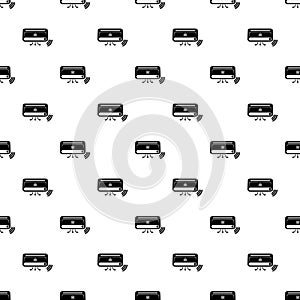Air conditioning pattern vector seamless