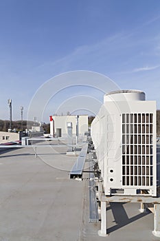 Air-conditioning system of a building