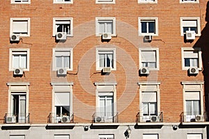 Air Conditioning Units on Building