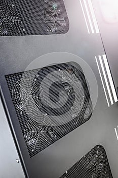 the air cooling system of the controlled switchboard, system units and other