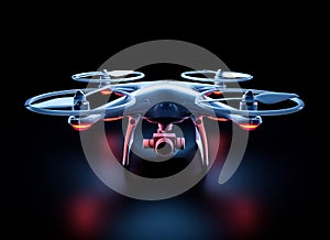Air Drone with action camera with remote control