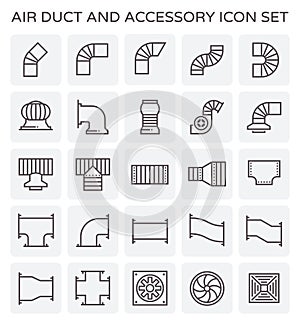 Air duct icon