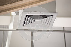 Air duct in square shape