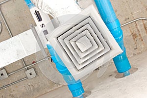 Air duct in square shape