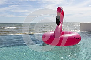 Air flamingos balloon