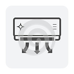 Air Flow Vector Icon