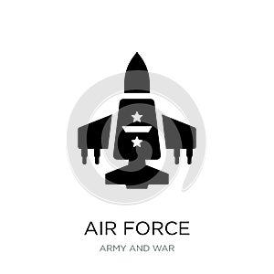air force icon in trendy design style. air force icon isolated on white background. air force vector icon simple and modern flat