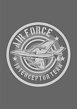 AIR FORCE INTERCEPTOR TEAM BADGE