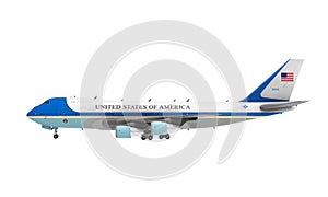 Air Force One Isolated