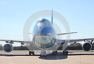 Air Force One Taxiing at JFK International New York City, New York