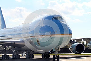 Air Force One Taxiing at JFK International New York City, New York photo