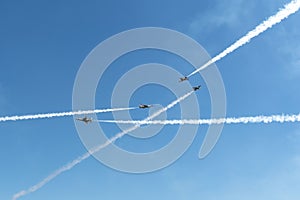 Air Force Thunderbirds Demonstration Team Performance at Hill Air Force Base