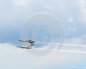 Air Force Thunderbirds Formation - inverted