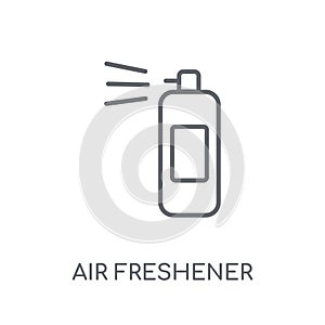 Air freshener linear icon. Modern outline Air freshener logo con