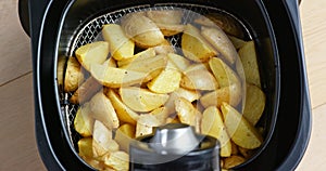 Air fryer grill potato