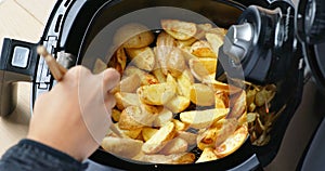 Air fryer homemade potato