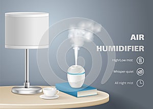 Air Humidifier Poster