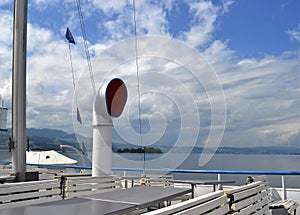 Air Intake Pipe of Stadt Rapperswil, Paddle Steamboat