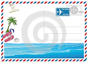 Air mail envelope