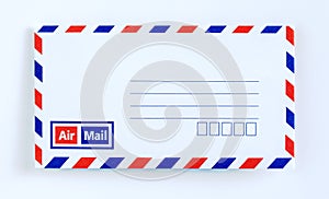 Air mail envelope letter