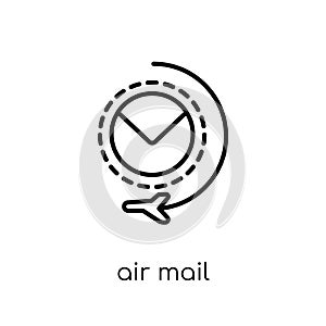 Air mail icon from Delivery and logistic collection.