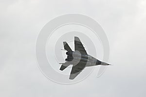 In the air-MIG 29 photo