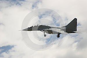 In the air-MIG 29