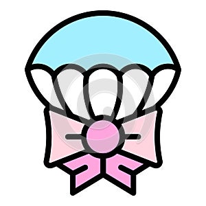 Air offer gift icon vector flat