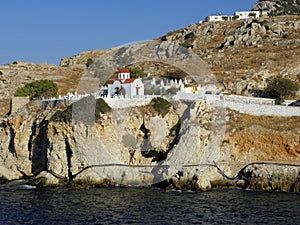 Air photograph, Karpathos Island, Greece