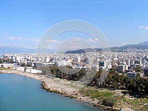 Air photograph, Patras, Greece