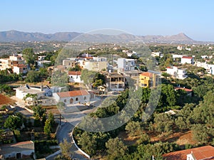 Air photograph, Pithari, Akrotiri, Chania, Crete