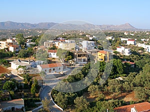 Air photograph, Pithari, Akrotiri, Chania, Crete photo