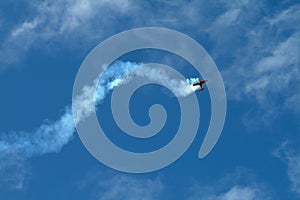 Air plane aerobatics photo