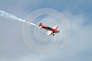 Air plane aerobatics photo