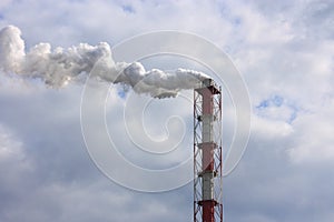 L'aria inquinamento un a livello globale riscaldamento foto di tipo banca fotografica 