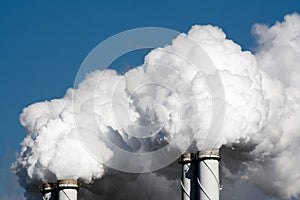 Air pollution power plant