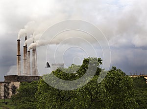 Air Pollution from Thermal Power Plant