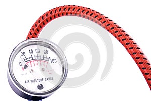 Air Pressure Gauge or Manometer photo