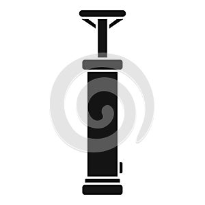 Air pump icon simple vector. Valve compressor