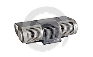 Air purifier with ionizer and fan