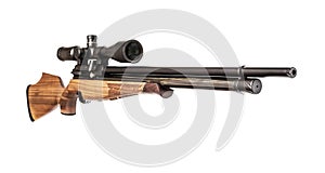 Air rifle isolated