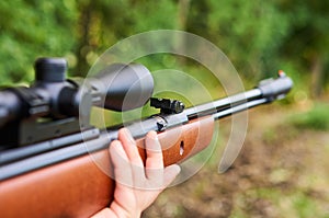 Air rifle photo