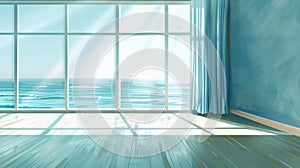 Air in the room so dense, its almost solid, Ai Generated