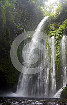 Air Terjun Tiu Kelep Waterfall, Lombok Island, Indonesia